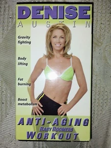 VHS - Denise Austin - Anti-Aging Cardio Dance (Workout Fat Burning & Toning) - Imagen 1 de 2