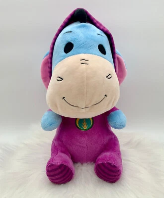 Disney I-Aah Plüschtier Winnie the Pooh Kuscheltier Esel Lila Anzug 30cm NEU - Bild 1 von 4