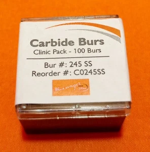 Paquete de 100 fresas de carburo Meisinger C0245SS - Imagen 1 de 2