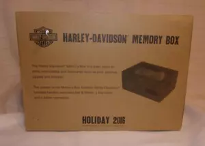 NEU HARLEY DAVIDSON MOTORRAD MEMORY BOX HOLIDAY 2016 LIMITIERTE EDITION - Bild 1 von 11