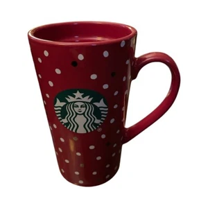 Starbucks Tall To Go Mug Holiday Dots - No Lid - Picture 1 of 4