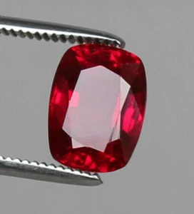 AAA+ 5.20 Ct. Natural Pigeon Blood Red Ruby Cushion Cut Loose Gemstone for Gift - Picture 1 of 7