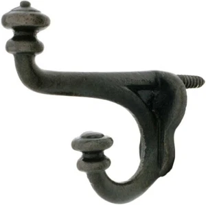 New John Wright Cast Iron Baby Screw-in Double Wall Hook, Model 88416 - Picture 1 of 1