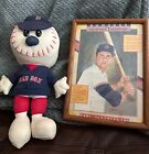 Carl Yastrzemski Puzzle Photo and Stuffed Red Sox Doll