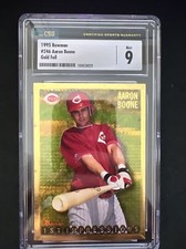 1995 Bowman First Impressions Gold Foil Aaron Boone #246