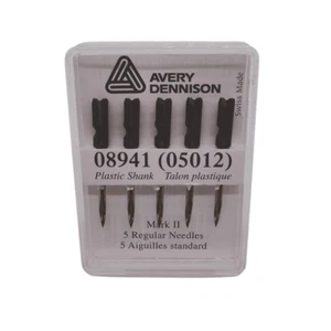 5 agujas de pistola de etiquetado estándar Avery Dennison Mark 2 Mk II - Imagen 1 de 3