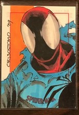 Spiderman, Spider-Man Archives color sketch card 1/1 Dennise Crisostomo