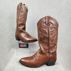 Dan Post Milwaukee DP2111R 13" Brown Leather  Boots Mens 8D 