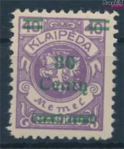 zona del Memel 225 con charnela 1923 edición complementaria (10335716 - Imagen 1 de 1