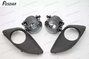 1Set Front Bumper Fog Light Lamp Kit w/ Cover Bezel+Bulbs for Suzuki Alto 2009 - Picture 1 of 3