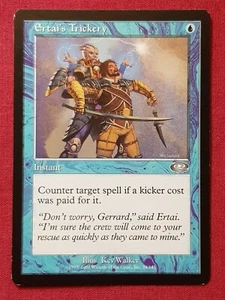 Magic The Gathering PLANESHIFT ERTAI'S TRICKERY blue card MTG - Picture 1 of 2
