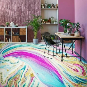 3D Mixed Texture 42RAIN09 Floor WallPaper Murals Wall Print Decal AJ Honey - Picture 1 of 5