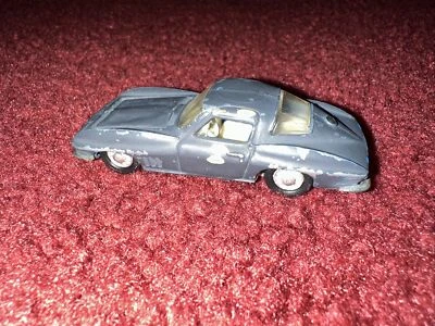 Mini Dinky No. Chevrolet Corvette Stingray MECCANO 12 gris/azul - ¡buen estado! ¡Leer! Foto 1 de 4