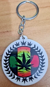 Portachiavi Marijuana (disegno) - 5cm - Nuovo - Imagen 1 de 2