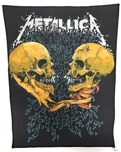 Metallica Back Patch Sad But True Skulls - Vintage - NEU UK - Pushead - 1991 - Bild 1 von 11