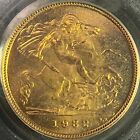 GREAT BRITAIN. 1982,  1/2 Sovereign, Gold - PCGS MS67 - Top Pop 🥇 St. George 🐉