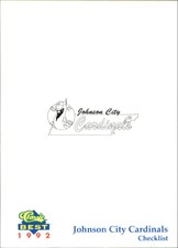 1992 Johnson City Cardinals Classic/Best #30 Checklist