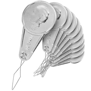 10 x Nadeleinfädler / Einfädler, Einfädelhilfe für Nadeln (Nähmaschine und Hand) - Bild 1 von 7