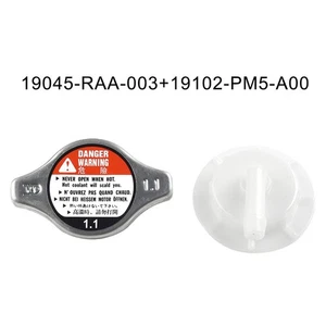 Radiator Cap Assembly & Coolant Reservoir Tank Cap For For Civic Plastic - Picture 1 of 12