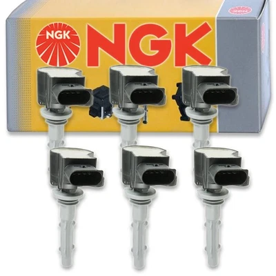 Bobina de encendido NGK de 6 piezas para Mercedes-Benz ML350 2006-2014 3,5 L V6 - Spark vm Foto 1 de 4