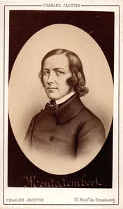 Charles Montalembert Politico Storico CDV Foto - Bild 1 von 1