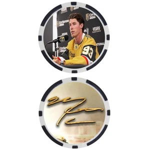 MITCH MARNER #6 - VEGAS GOLDEN KNIGHTS - POKER CHIP - ***SIGNED*** - Picture 1 of 2