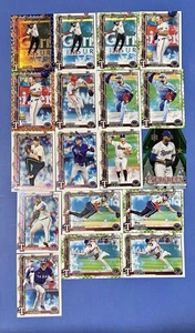 PAQUETE EQUIPO DE VACACIONES TEXAS RANGERS 2025 Topps (leer descripción) - Imagen 1 de 2