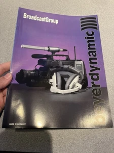 Vntg Beyer Dynamic Catalog Audio Germany Booklet Equipment Microphone Magazine B - Picture 1 of 4