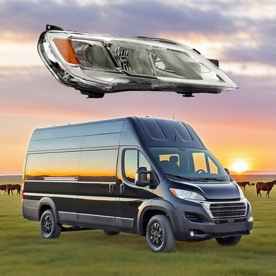 Headlamp For 2023-2025 Ram ProMaster 1500/2500/3500 Halogen Headlight Right Side - Image 1 of 4