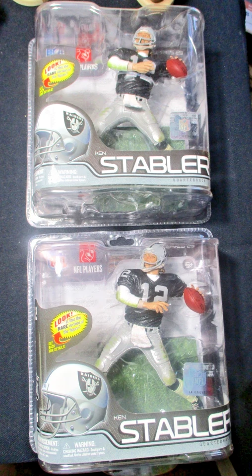 McFarlane Toys NFL 2012 Series 29 Ken Stabler Oakland Raiders Action Figure