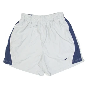 NIKE Boys Sports Shorts Grey Relaxed L W26 - Picture 1 of 6