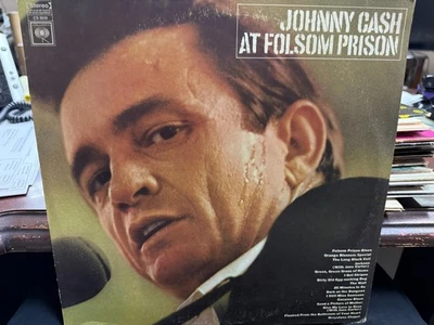 Johnny Cash At Folsom Prison LP 1968 Columbia CS 9639 NM - Image 1 of 2