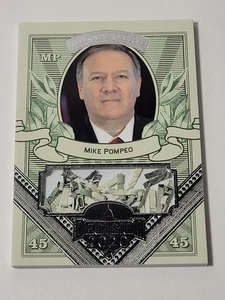 Decision 2020 Money Card Silver Foil Mike Pompeo - Bild 1 von 4