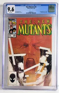 NEW MUTANTS #26 CGC 9.6 WHITE PAGES // 1ST FULL APP LEGION MARVEL 1985 - Picture 1 of 2