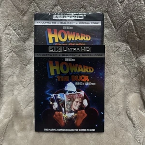 Howard the Duck (4k Ultra HD + Blu-Ray + Digital, 1986) New With Slipcover - Imagen 1 de 3