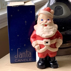 Vela de Papá Noel Gigante Gurley Navidad De Colección 8.5" Figura #224 con Caja EE. UU. * LEER * - Imagen 1 de 18