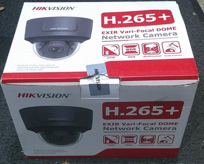 6MP DS-2CD2765G0-IZS Black Hikvision Motorized 2.8-12mm Dome IP POE CCTV Camera - Image 1 of 4