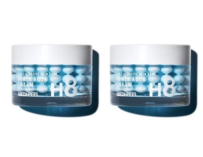 Medi-Peel Hyaluronic Aqua All Cream 50g × 2 – K-Beauty, Ships from Korea - Image 1 of 3