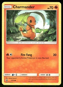 Pokemon Tcg Charmander #1 Pokemon Dragon Majesty LP - Picture 1 of 2