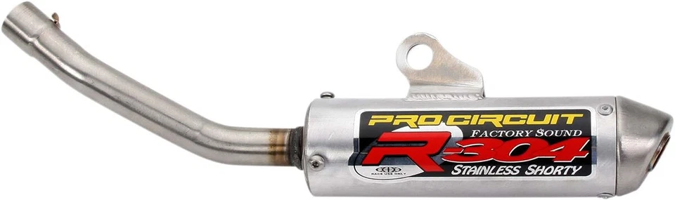 Pro Circuit Motorcycle Motorbike R-304 Silencer Silver For Honda CR125R - 98-99 Foto 1 de 1