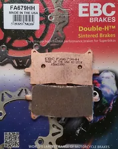 EBC/FA679HH Sintered Brake Pads Front for Honda CRF1000 Africa Twin 16-19, X-ADV - Picture 1 of 2