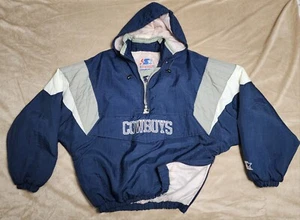 NFL Dallas Cowboys Starter Jacket Size XL Rare (CHECK CONDITIONS BEFORE BUY - Picture 1 of 17