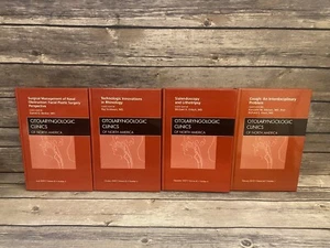 Otolaryngologic Clinics of North America Hardcover Book Lot Vol 42 43 - Bild 1 von 9