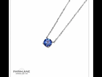 Collar Park Lane Joyería Impresión Zafiro Azul, Nuevo con Etiquetas, Nuevo en Caja Foto 1 de 3