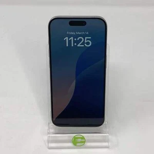 Unlocked Apple iPhone 15 Pro eSIM 256GB Natural Titanium MTQU3LL/A - Picture 1 of 8