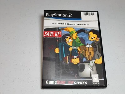 Ace Combat 4: Shattered Skies (PlayStation 2, 2001) NO Manual TESTED/WORKS!! - Image 1 of 4