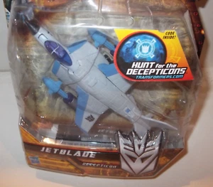 ✰ Figura de lujo Transformers Hunt For The Decepticons Jetblade Hftd totalmente nueva sin usar - Imagen 1 de 3