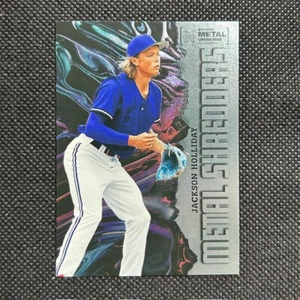 2023 Skybox Metal Universe Champions Metal Shredders Jackson Holliday RC Rookie - Picture 1 of 2
