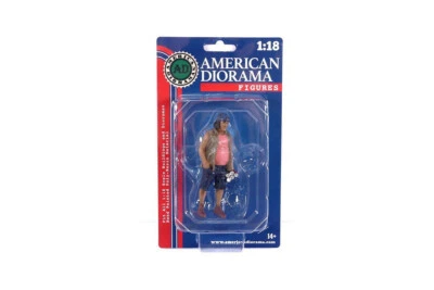 Figura Campers 1:18 American Diorama 2 Chicos Hombre 4" Foto 1 de 2