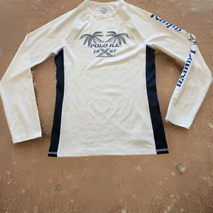 Polo Ralph Lauren Boys Logo Print Performance Rash Guard Big Kids XL 18-20 NWOT - Picture 1 of 8